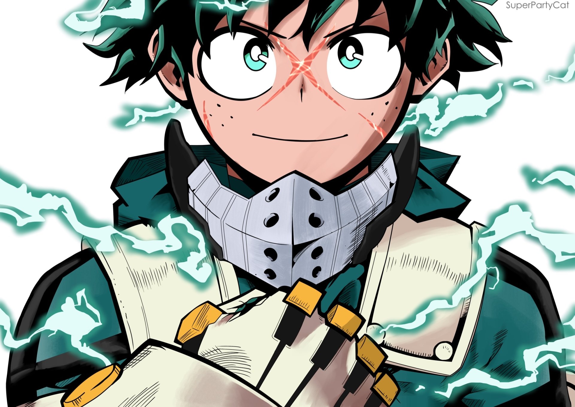 Download Izuku Midoriya Anime My Hero Academia HD Wallpaper