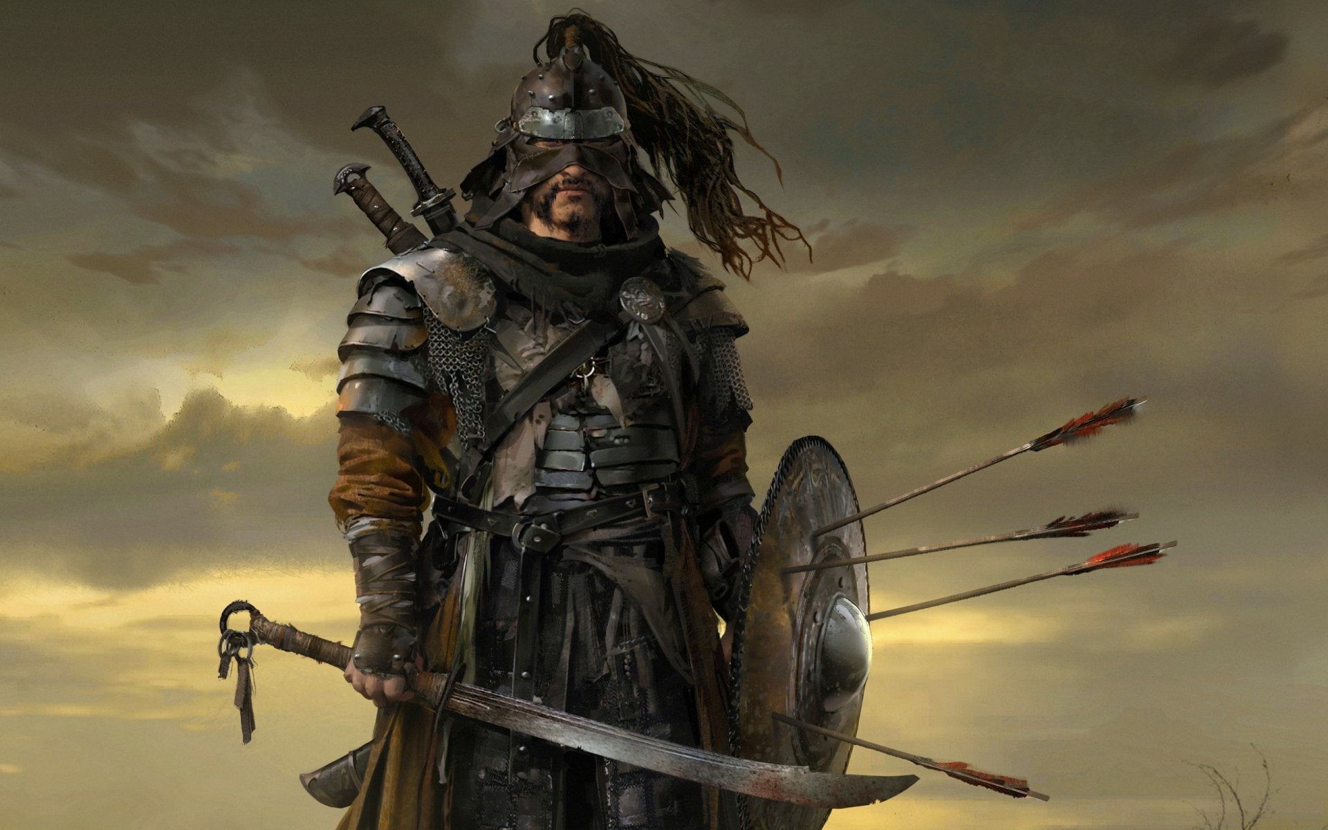 Download Warrior Video Game Ghost Of Tsushima HD Wallpaper by Mitch Mohrhauser
