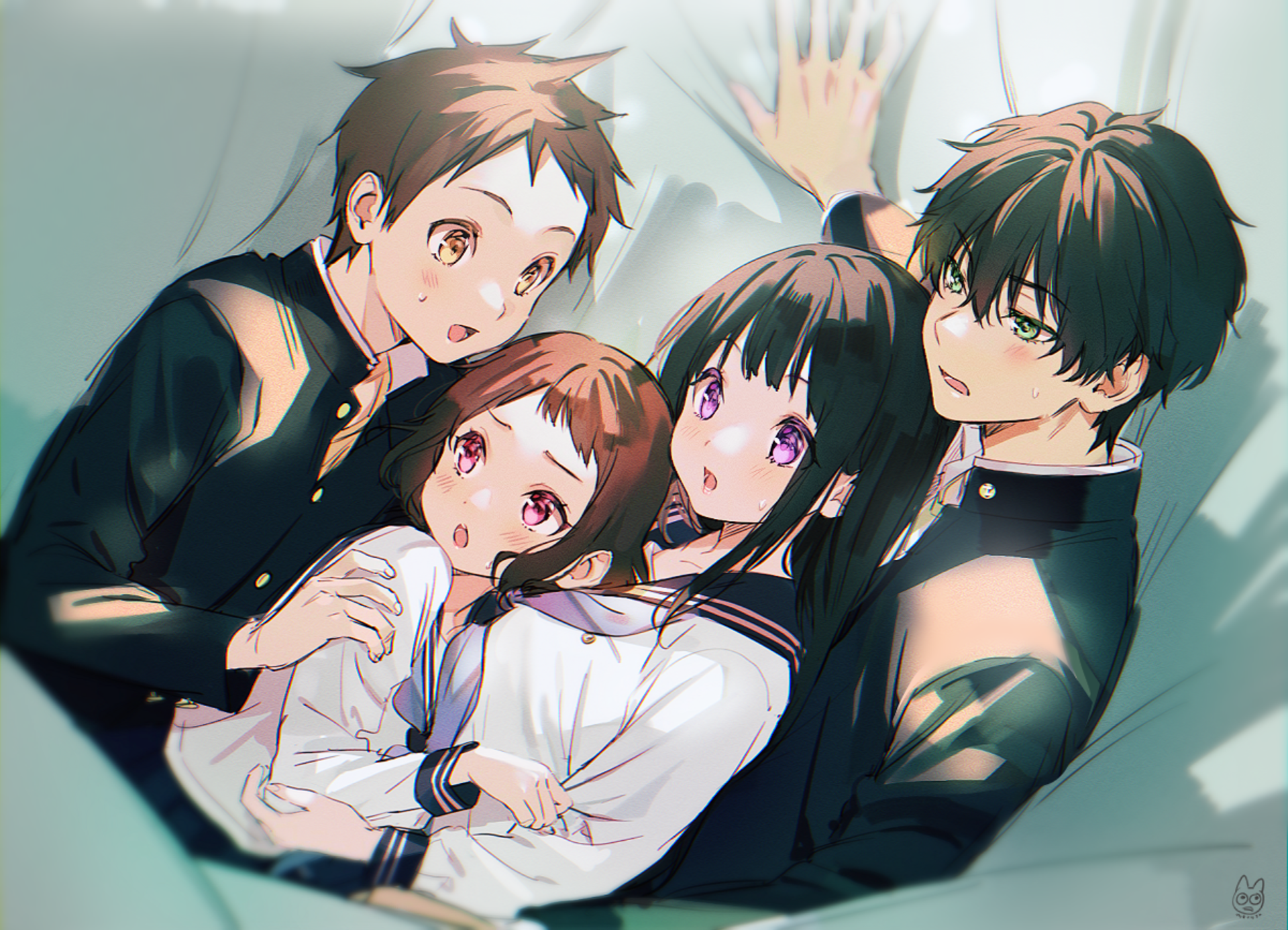 Hyouka Image Thread Wallpapers Fan Art Gifs Etc Page Hot Sex Picture