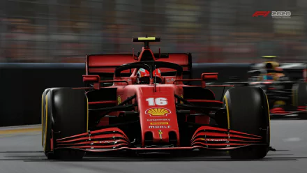 Scuderia Ferrari SF1000 video game F1 2020 HD Desktop Wallpaper | Background Image
