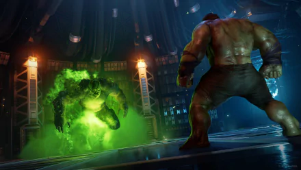 Abomination (Marvel Comics) Hulk video game Marvel's Avengers HD Desktop Wallpaper | Background Image