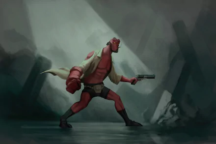 Dark Horse Comics Comic Hellboy HD Desktop Wallpaper | Background Image