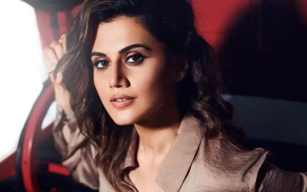 portrait actress model woman Taapsee Pannu HD Desktop Wallpaper | Background Image