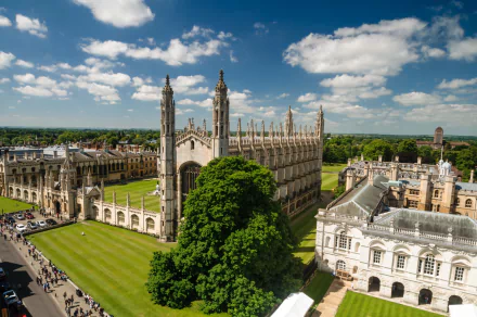  King's College Chapel in Cambridge, England