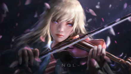 Kaori Miyazono Anime Your Lie in April HD Desktop Wallpaper | Background Image