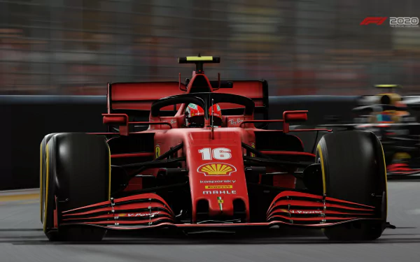 Scuderia Ferrari SF1000 video game F1 2020 HD Desktop Wallpaper | Background Image
