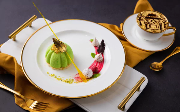 meringue dessert food coffee HD Desktop Wallpaper | Background Image