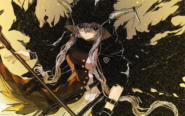 long hair horns Shining (Arknights) video game Arknights HD Desktop Wallpaper | Background Image