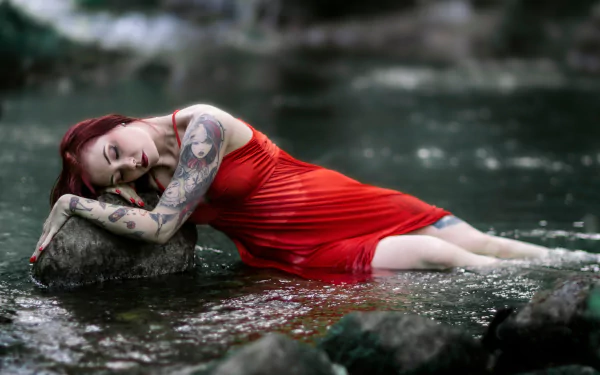 woman tattoo HD Desktop Wallpaper | Background Image