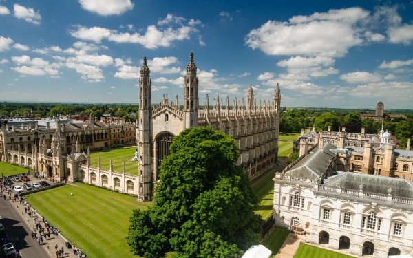 Man Made Cambridge England Chapel University College HD Wallpaper | Background Image