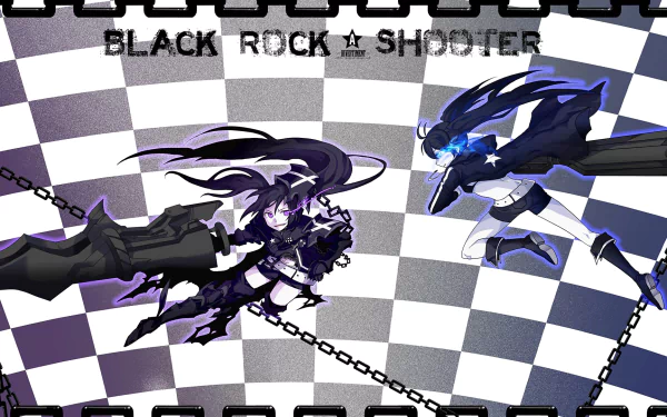 Insane Black Rock Shooter Mato Kuroi HD Desktop Wallpaper | Background Image