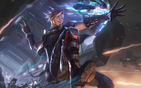 Ezreal (League Of Legends) video game League Of Legends HD Desktop Wallpaper | Background Image