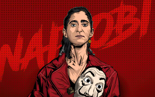 Nairobi (La Casa De Papel) Money Heist TV Show HD Desktop Wallpaper | Background Image