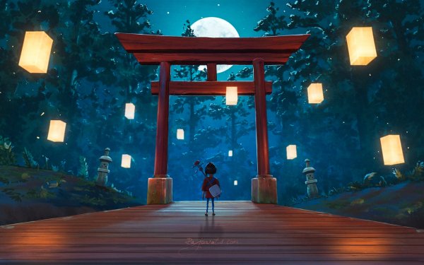 Movie Kubo And The Two Strings Torii HD Wallpaper | Background Image