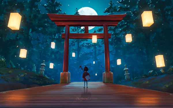 torii movie Kubo And The Two Strings HD Desktop Wallpaper | Background Image