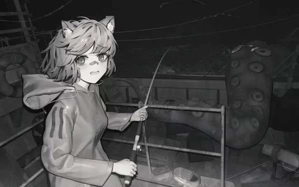 animal ears Anime Original HD Desktop Wallpaper | Background Image