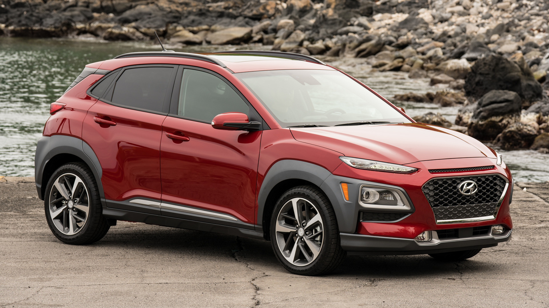 Download Car SUV Crossover Car Subcompact Car Vehicle Hyundai Kona HD 