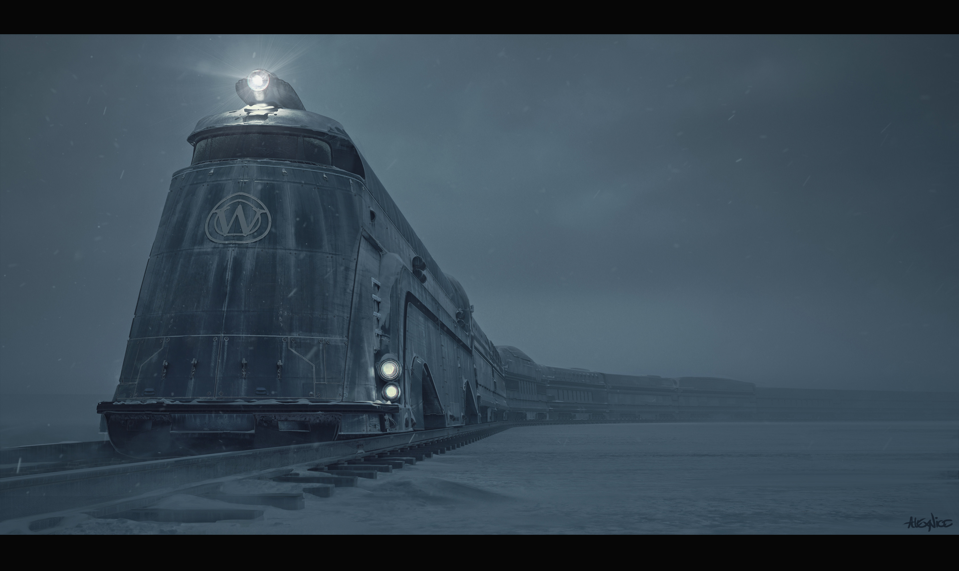 Snowpiercer Series Train Design HD Wallpaper | Background ...
