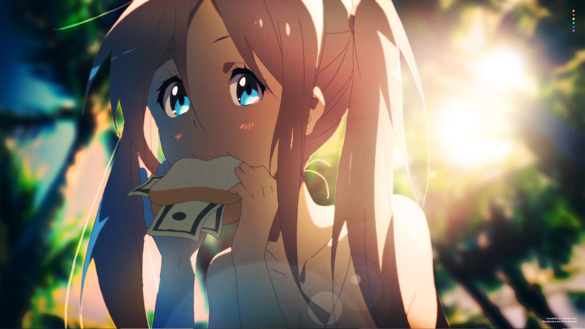 Anime Girl HD Wallpaper by moxie2D