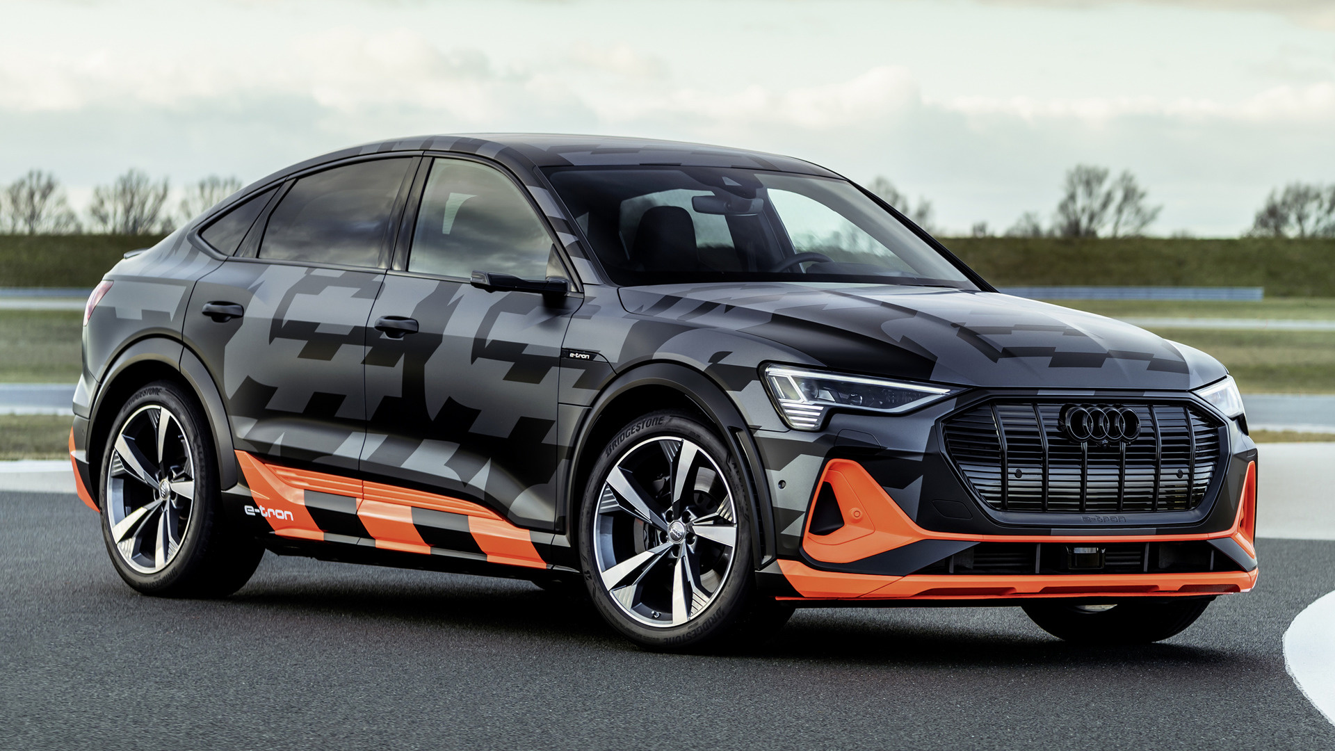 Vehicles Audi E-Tron S Sportback Prototype HD Wallpaper | Background Image