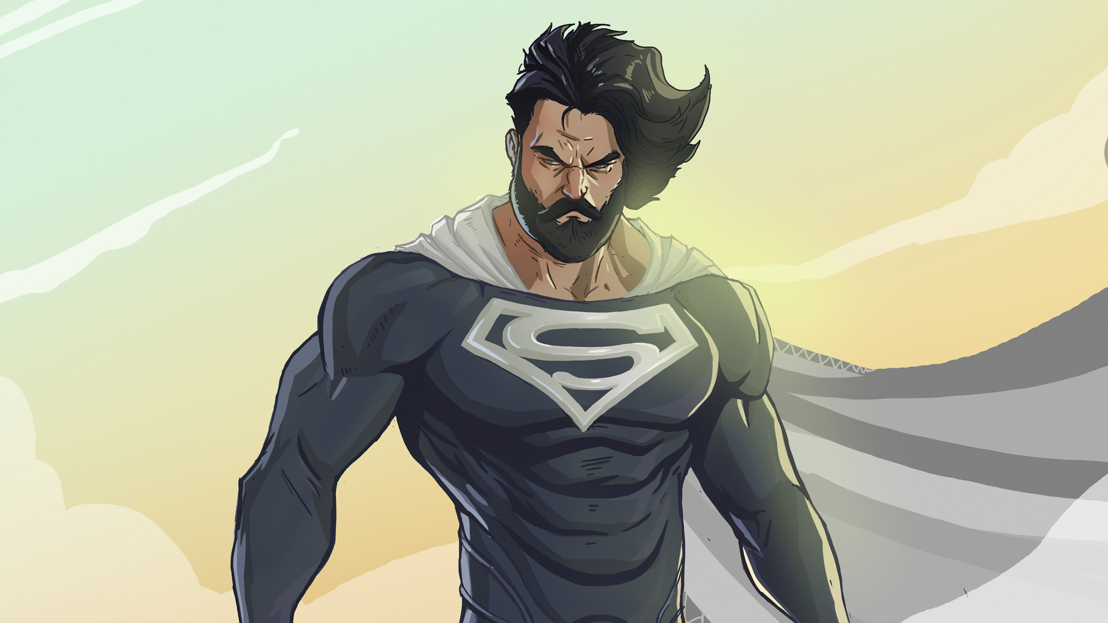 Superman Beard