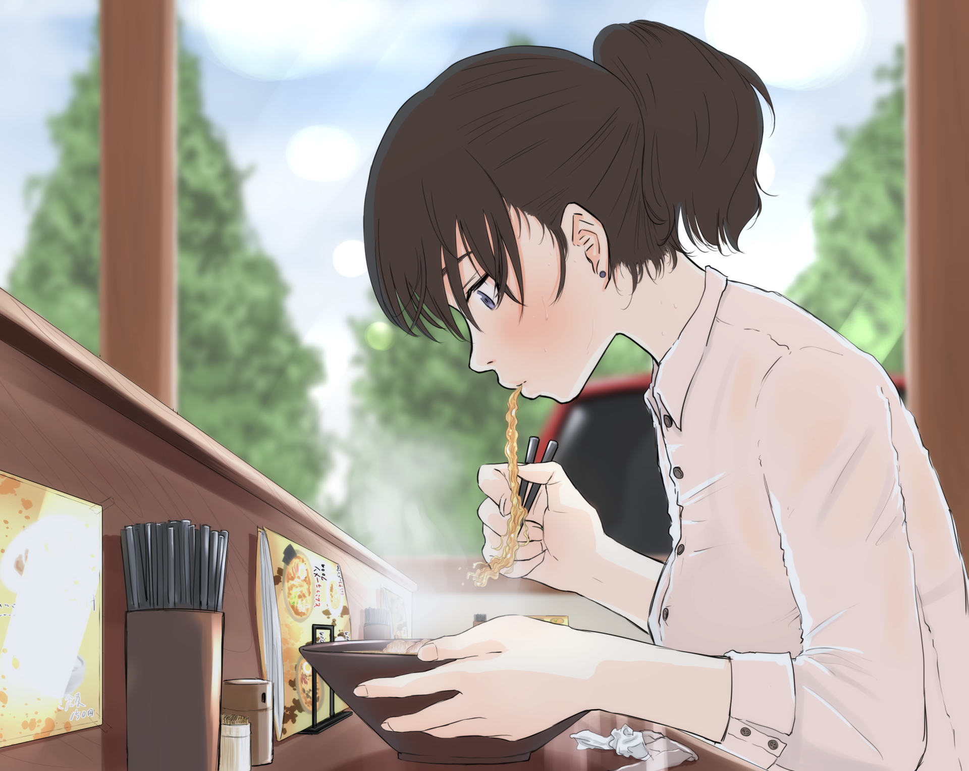 Download Anime Original HD Wallpaper by 尾瀬