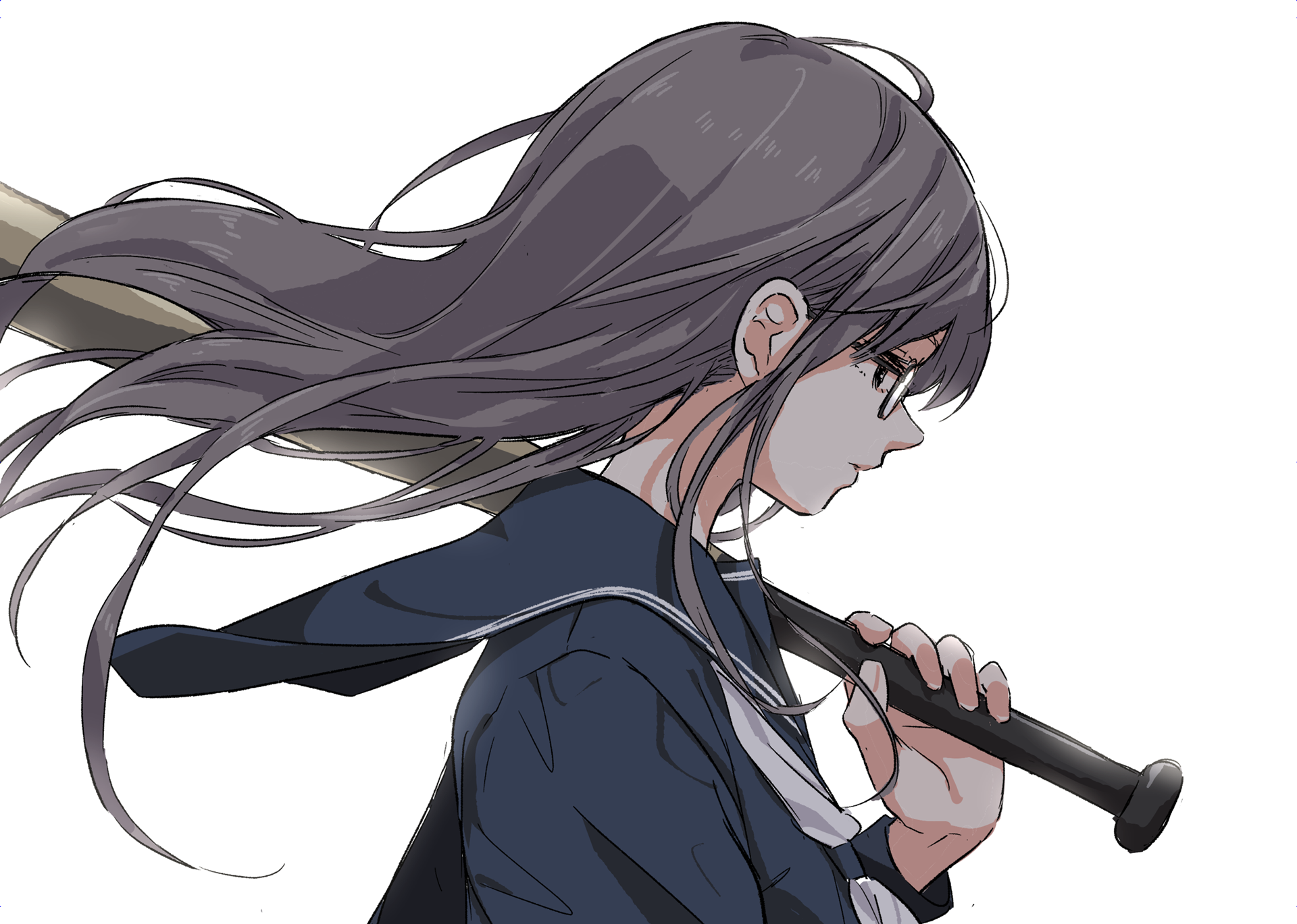 Download Anime Girl Anime Girl HD Wallpaper by まつだひかり