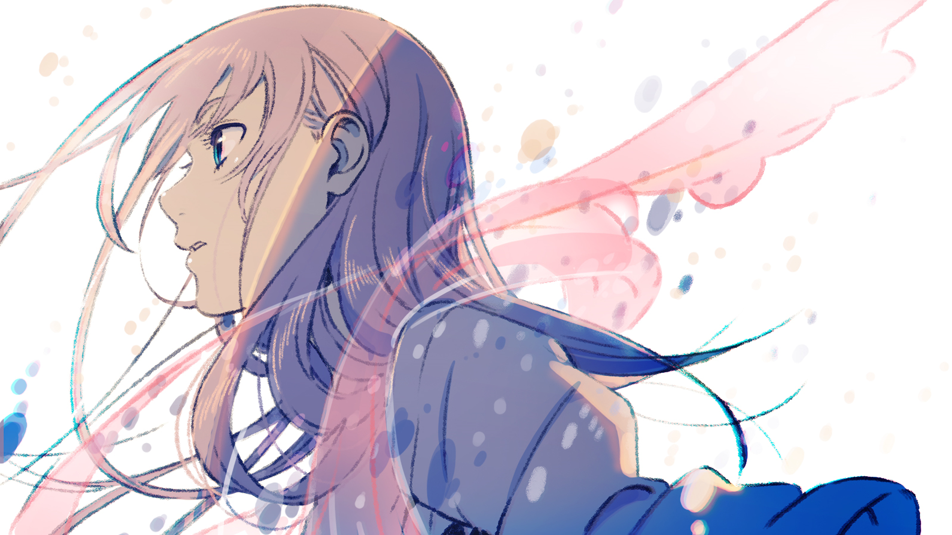 Download Anime Girl Anime Girl HD Wallpaper by 海島千本