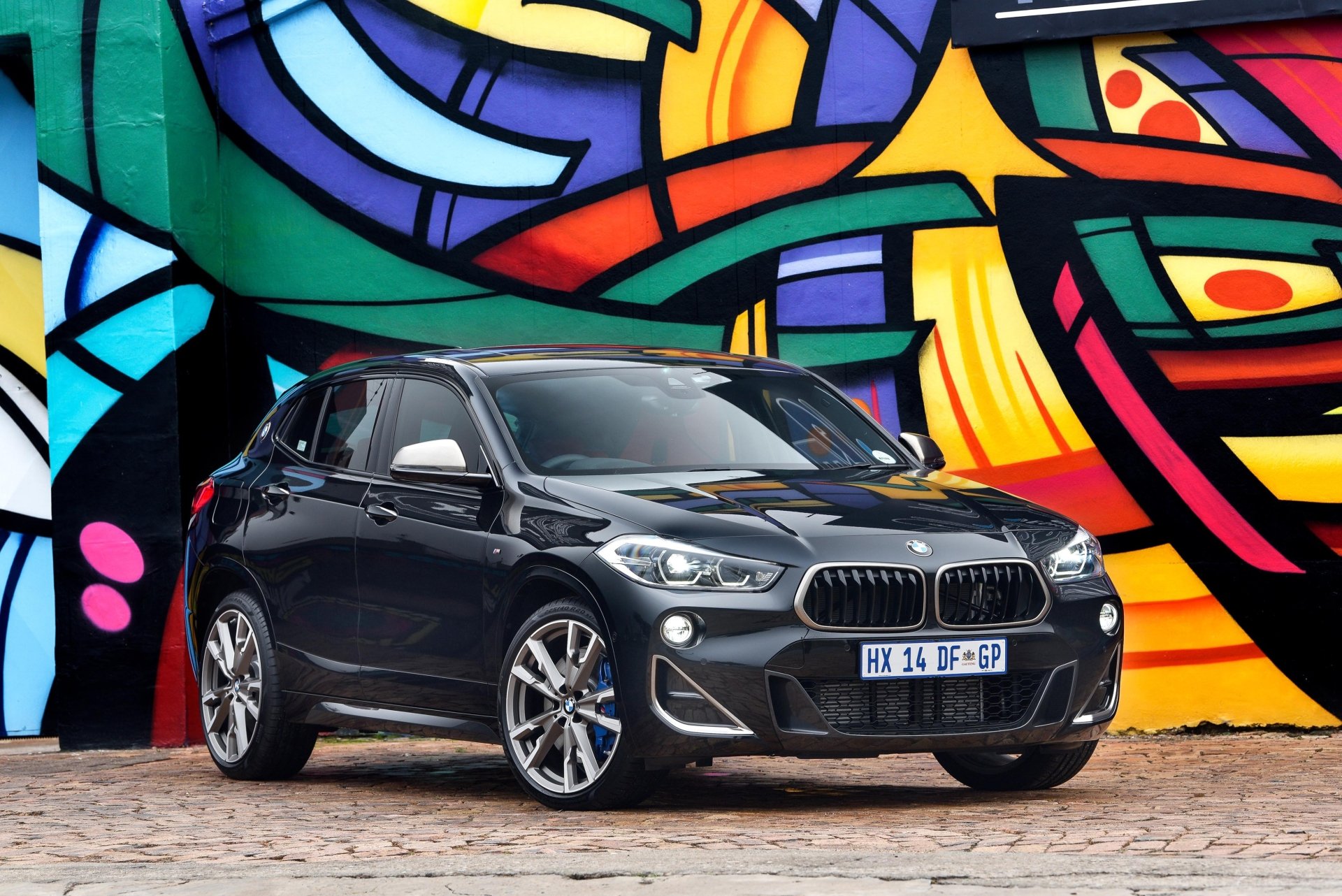 Download SUV Black Car Car BMW Vehicle BMW X2 4k Ultra HD Wallpaper