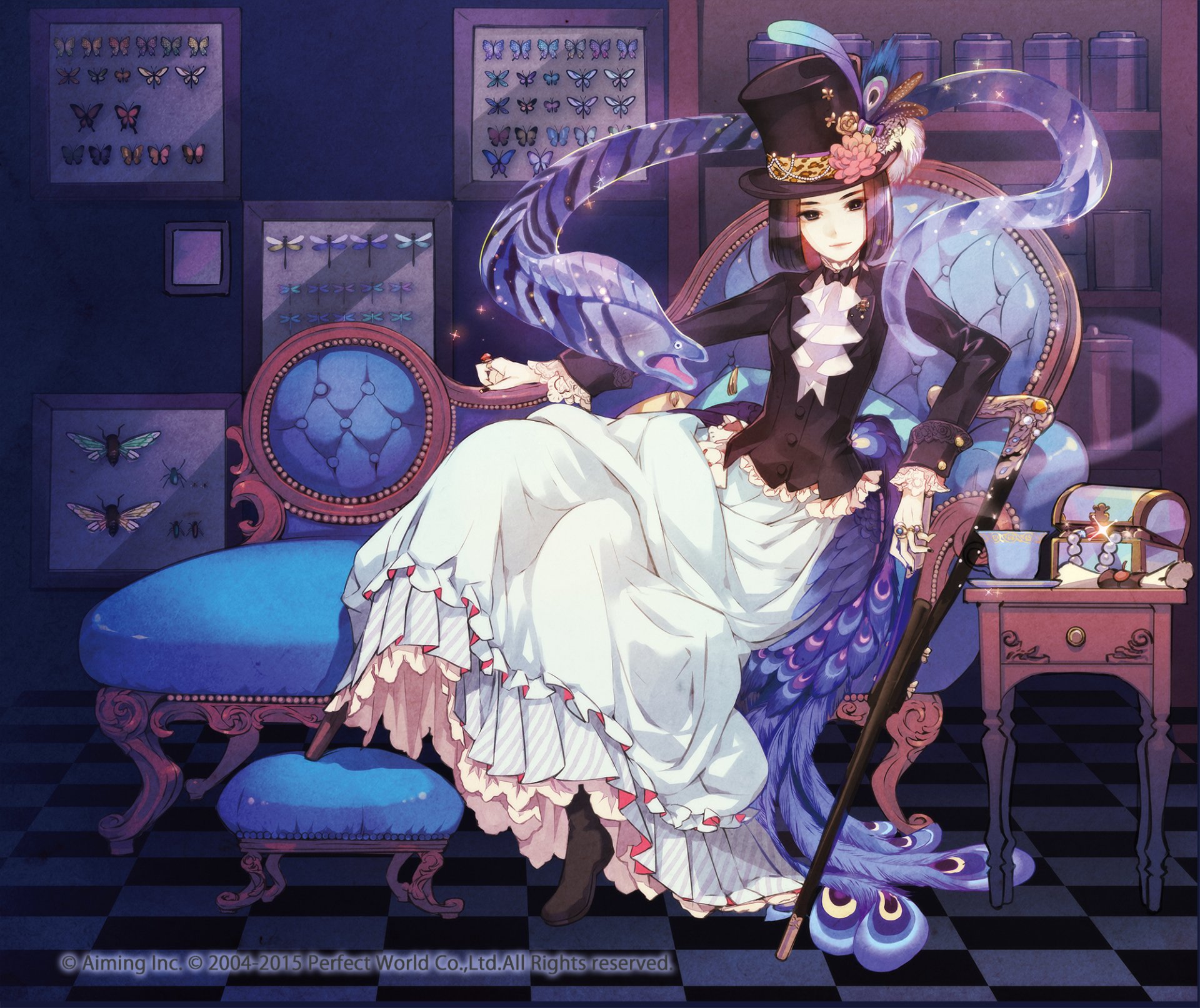 Download Anime Woman HD Wallpaper by 吟