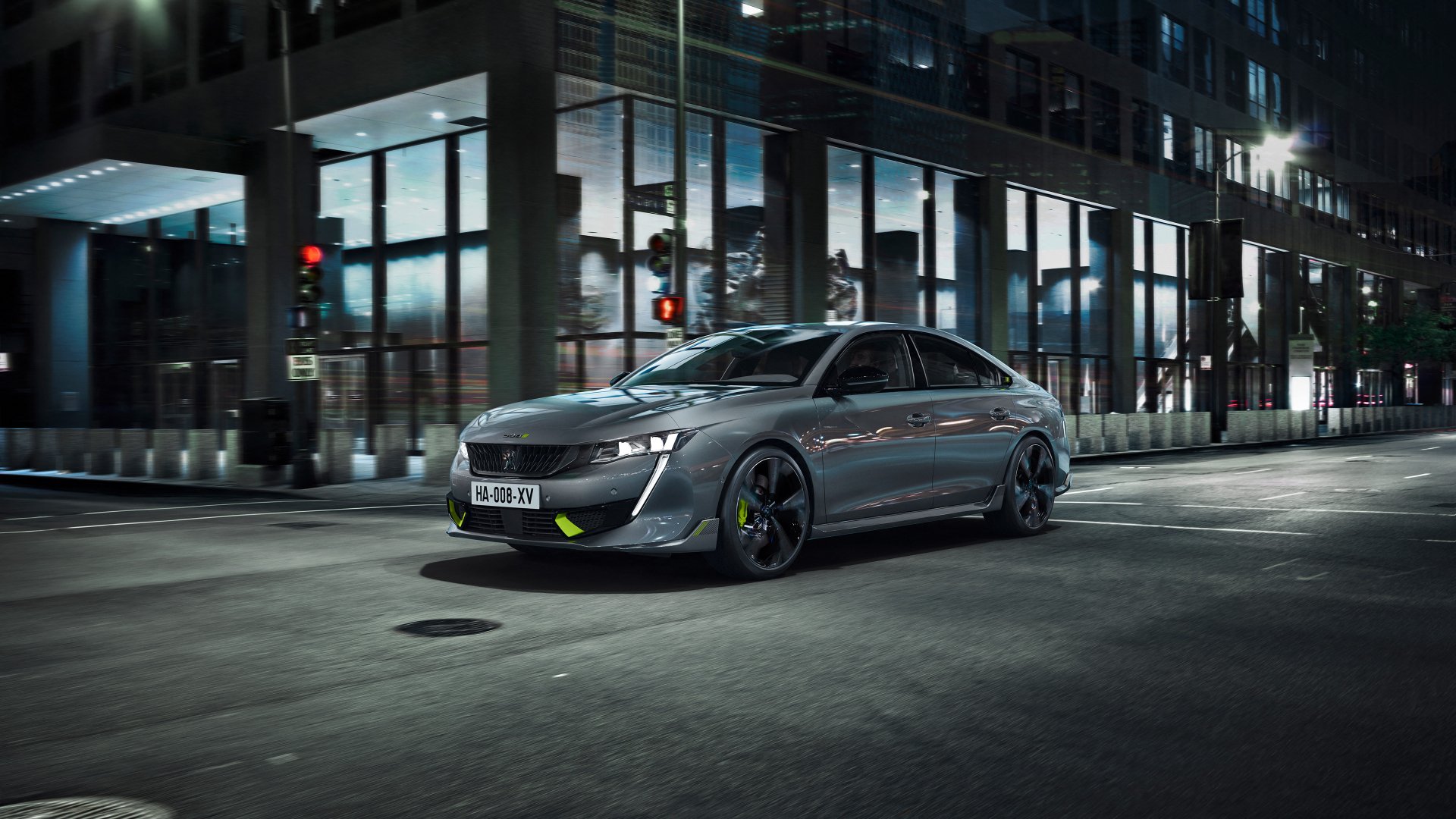 Download Silver Car Car Peugeot Vehicle Peugeot 508 4k Ultra HD Wallpaper