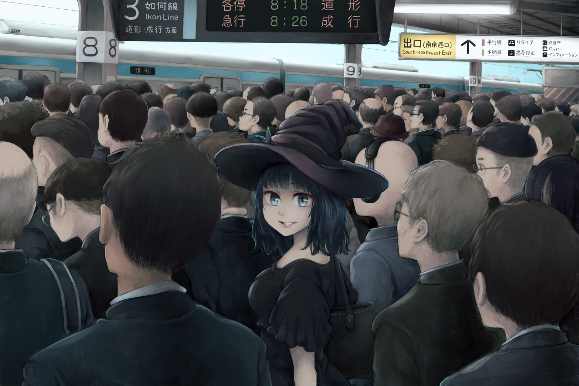 Download Anime Girl Anime Girl HD Wallpaper by やじるし