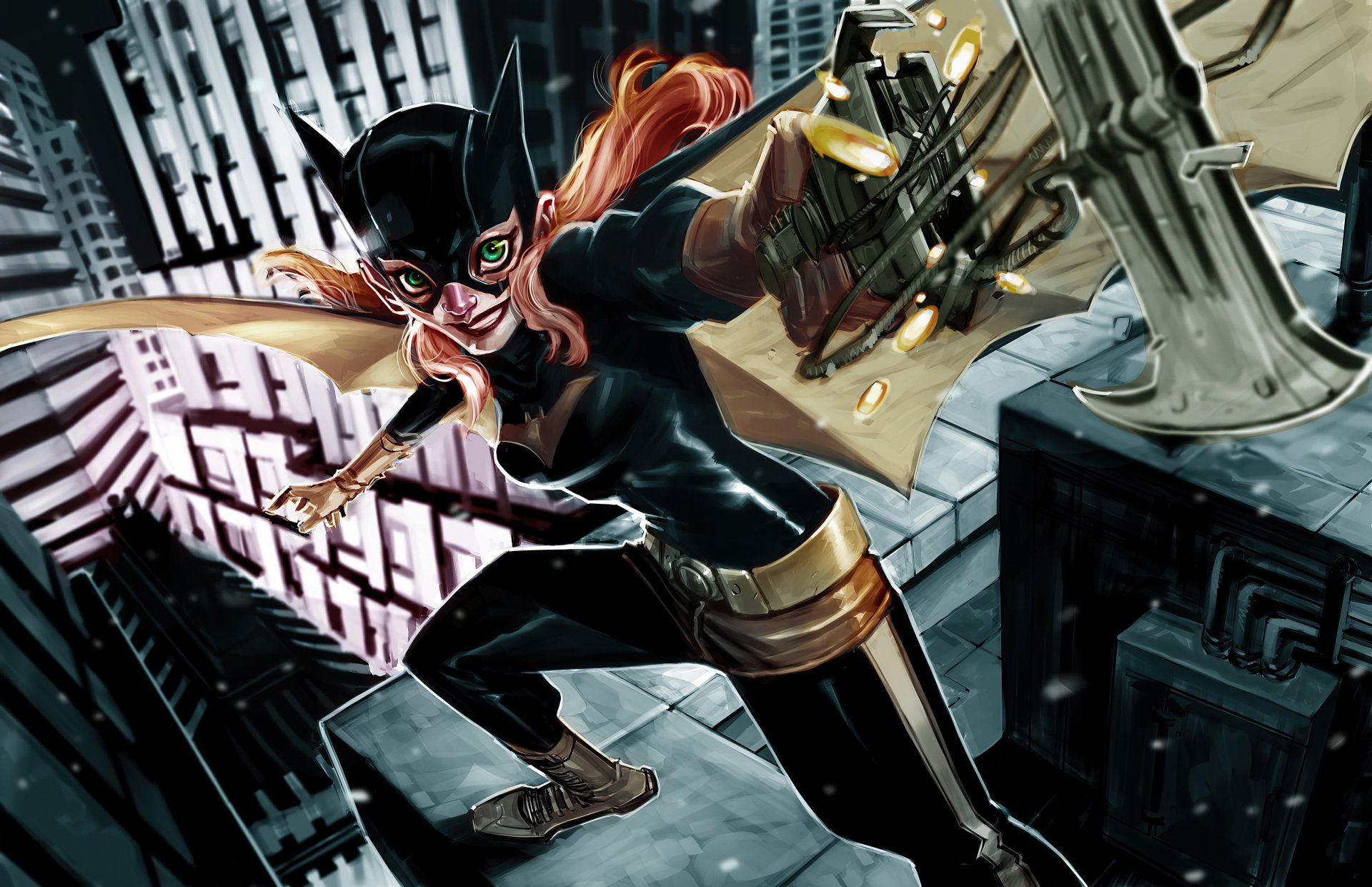 Download DC Comics Comic Batgirl 4k Ultra HD Wallpaper by Eric Canete