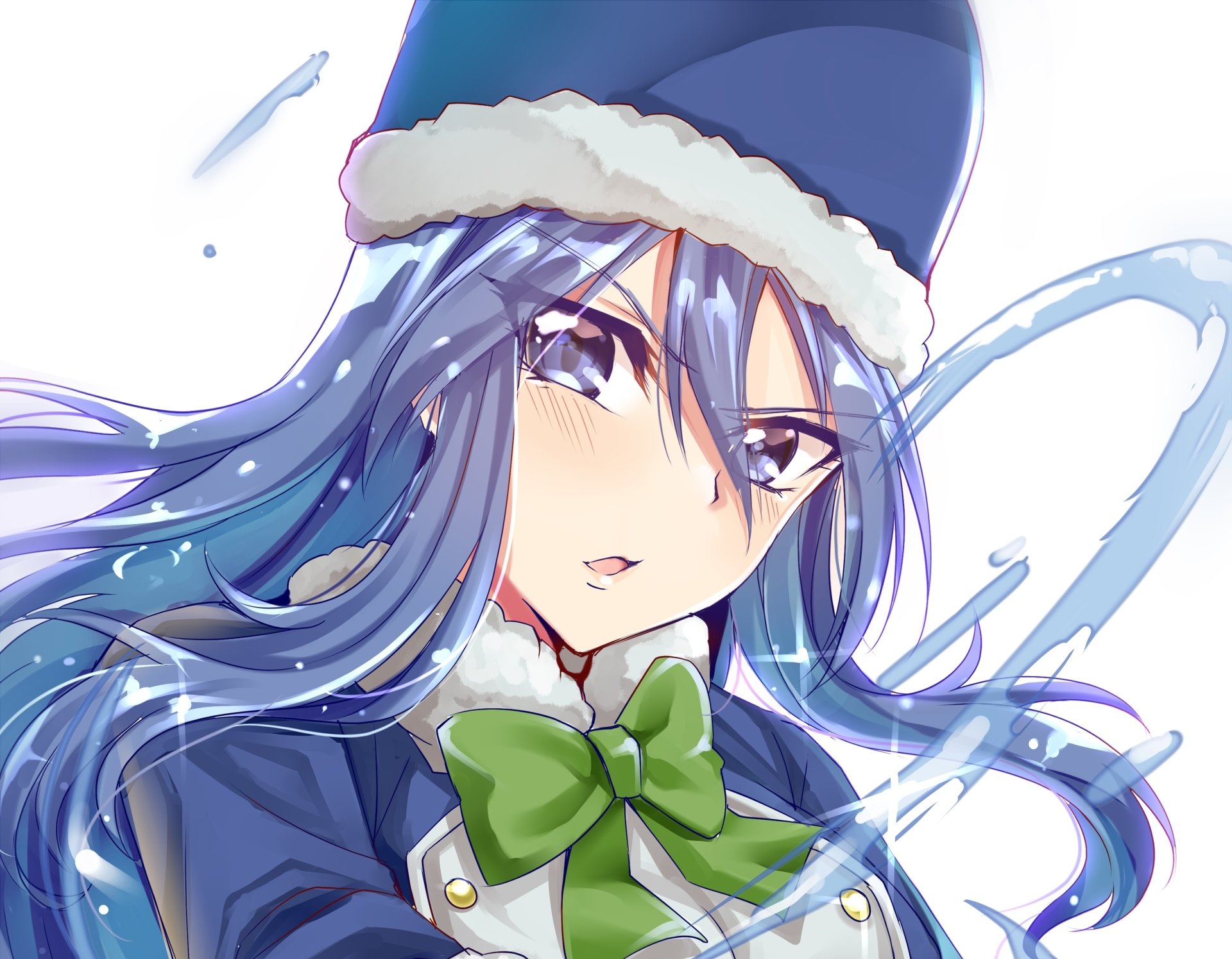 Download Juvia Lockser Anime Fairy Tail HD Wallpaper by 谷立, image size:1920x1495