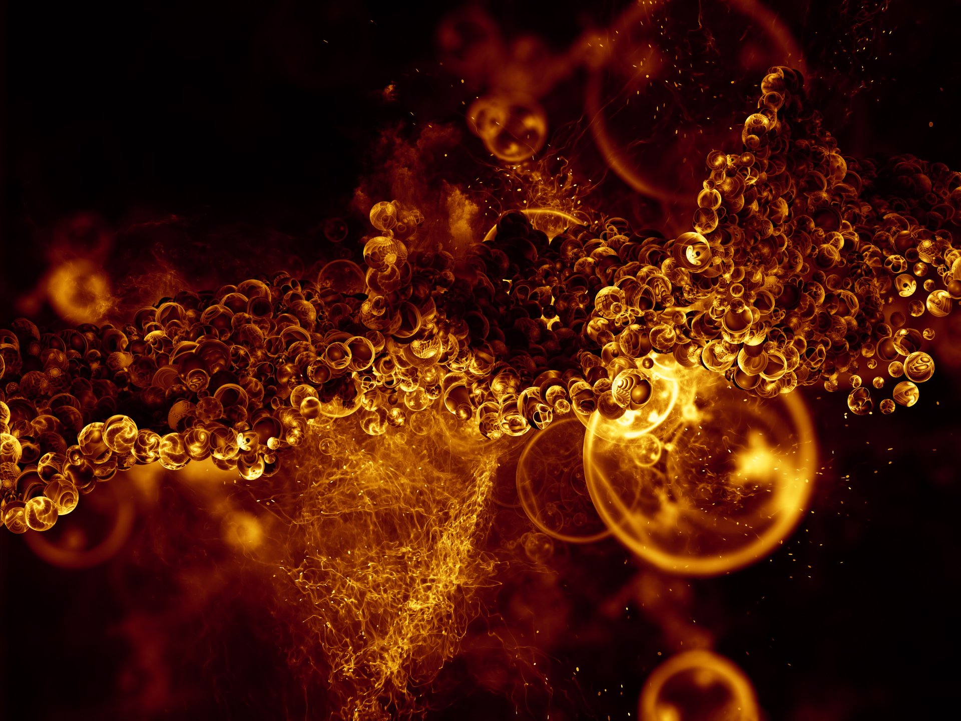 Download Circle Abstract Bubble HD Wallpaper