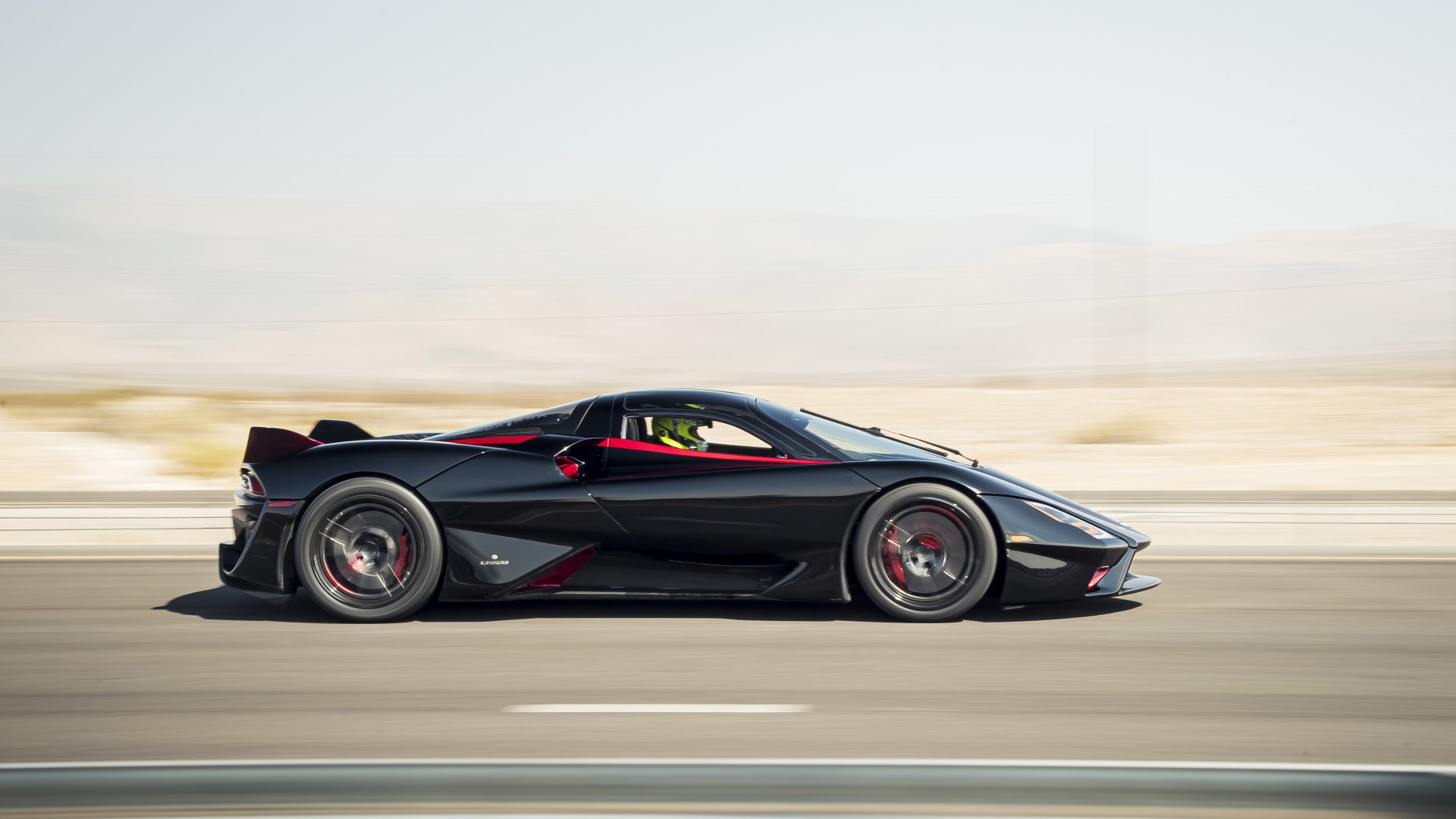 Download Supercar Black Car Car Vehicle SSC Tuatara 4k Ultra HD Wallpaper