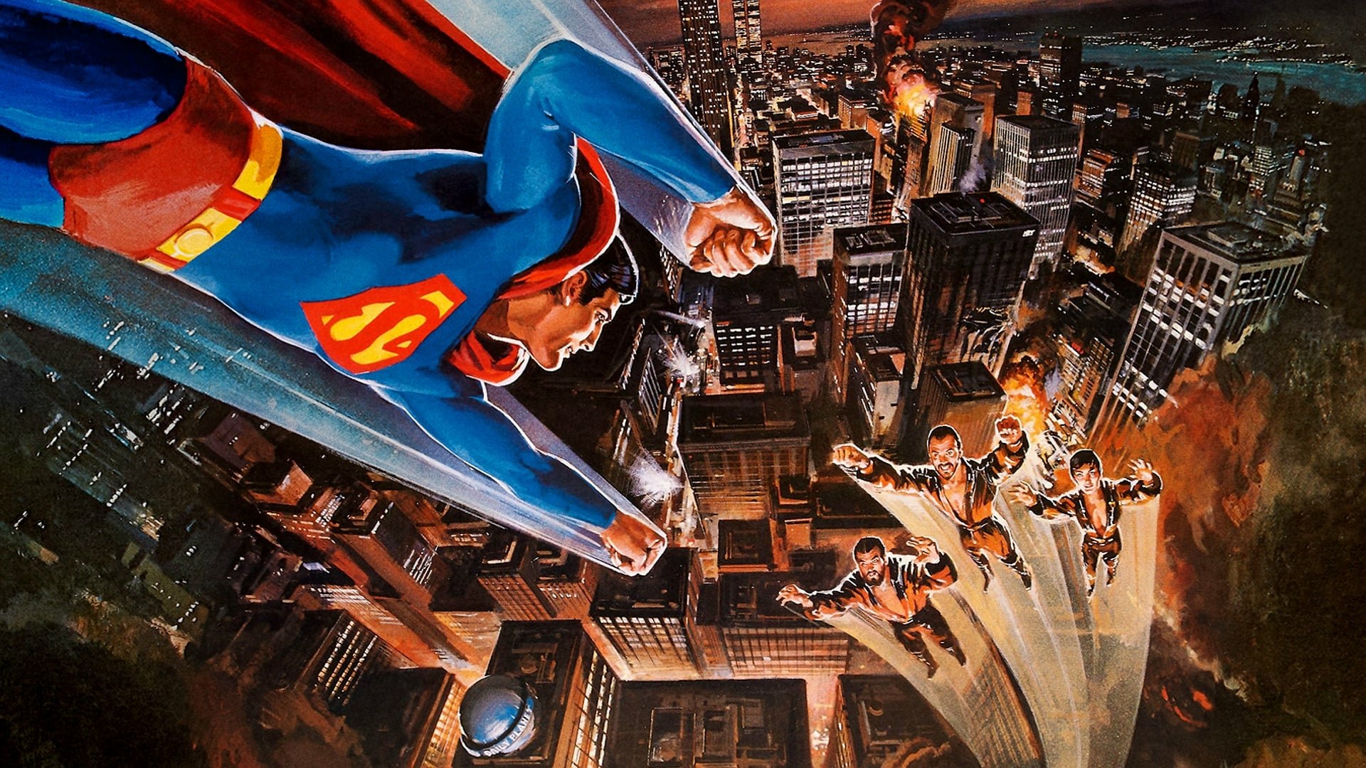 Download Metropolis (DC Comics) General Zod Superman Movie Superman II HD Wallpaper