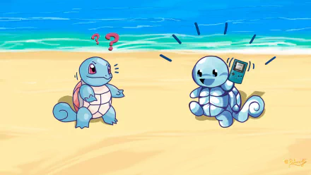 Squirtle (Pokémon) video game Pokemon HD Desktop Wallpaper | Background Image