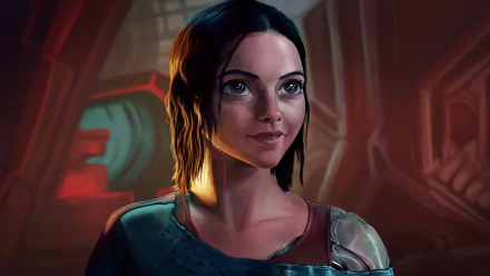 Alita (Alita: Battle Angel) movie Alita: Battle Angel HD Desktop Wallpaper | Background Image