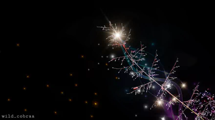 branch christmas tree artistic tree HD Desktop Wallpaper | Background Image