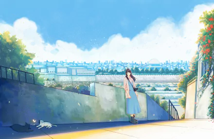 Anime Original HD Desktop Wallpaper | Background Image