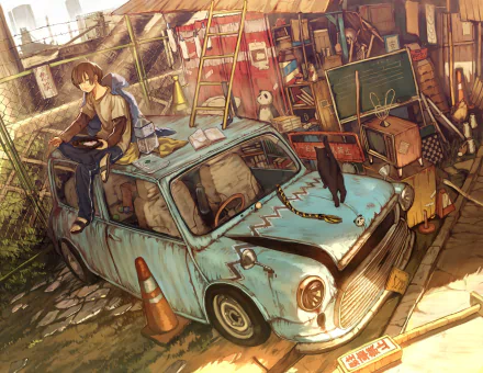 Anime Original HD Desktop Wallpaper | Background Image