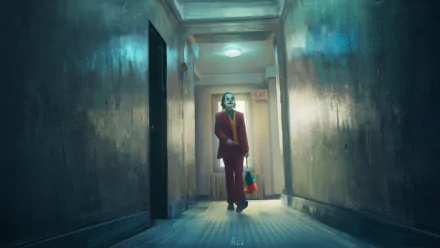 Arthur Fleck Joaquin Phoenix movie Joker HD Desktop Wallpaper | Background Image