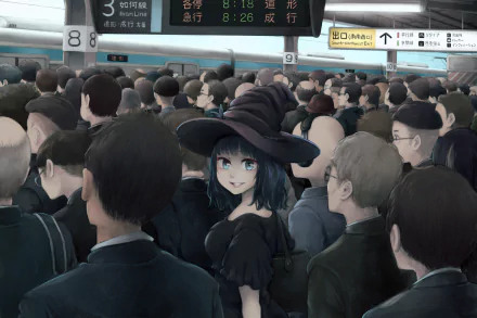 Anime girl anime girl HD Desktop Wallpaper | Background Image