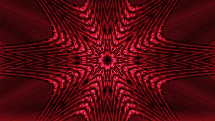  Brown and Red Kaleidoscope by lonewolf6738