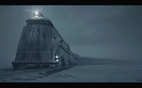  Snowpiercer Series Train Design by Alex Nice