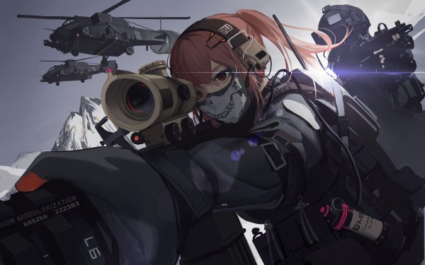 Anime Military HD Wallpaper | Background Image