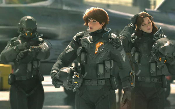 military pilot HD Desktop Wallpaper | Background Image