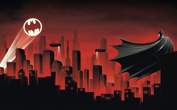 Comics Batman DC Comics Bat-Signal Gotham City Fondo de pantalla HD | Fondo de Escritorio