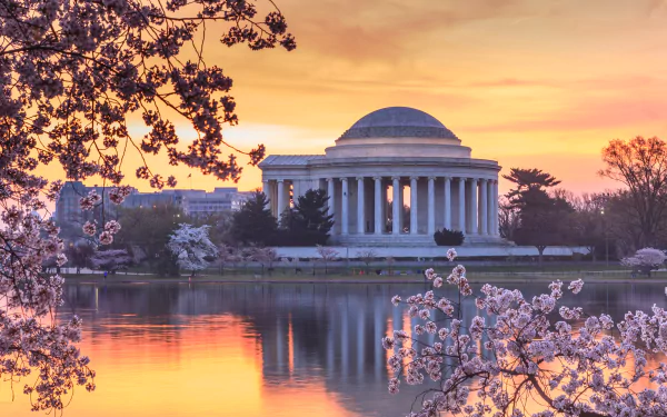  Jefferson Memorial in Washington DC